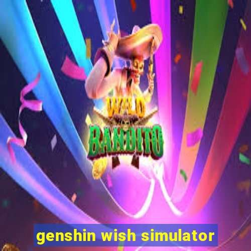 genshin wish simulator